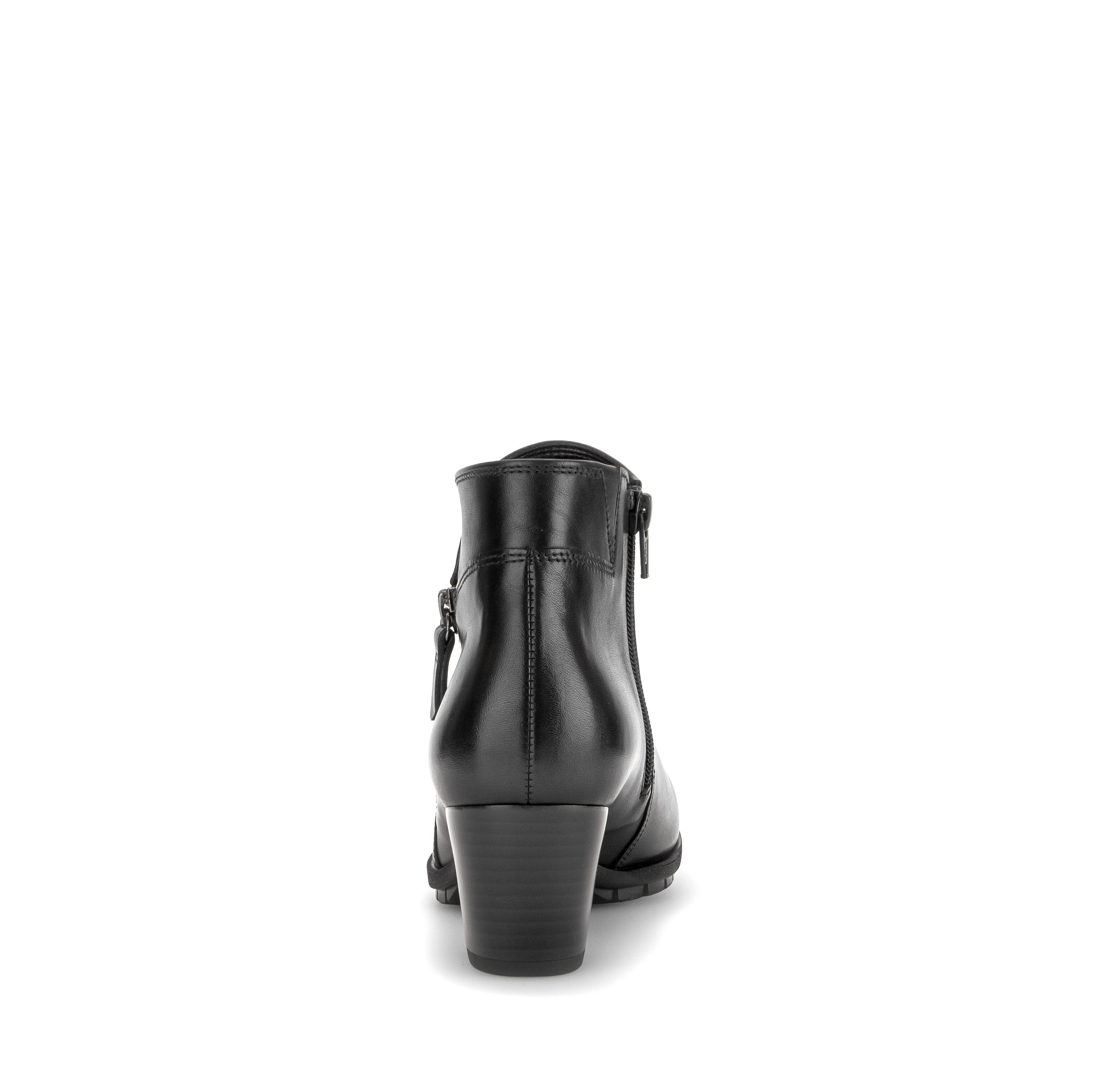 Gabor Stiefelette Blockabsatz, Ankleboots in Komfortweite H (sehr weit)