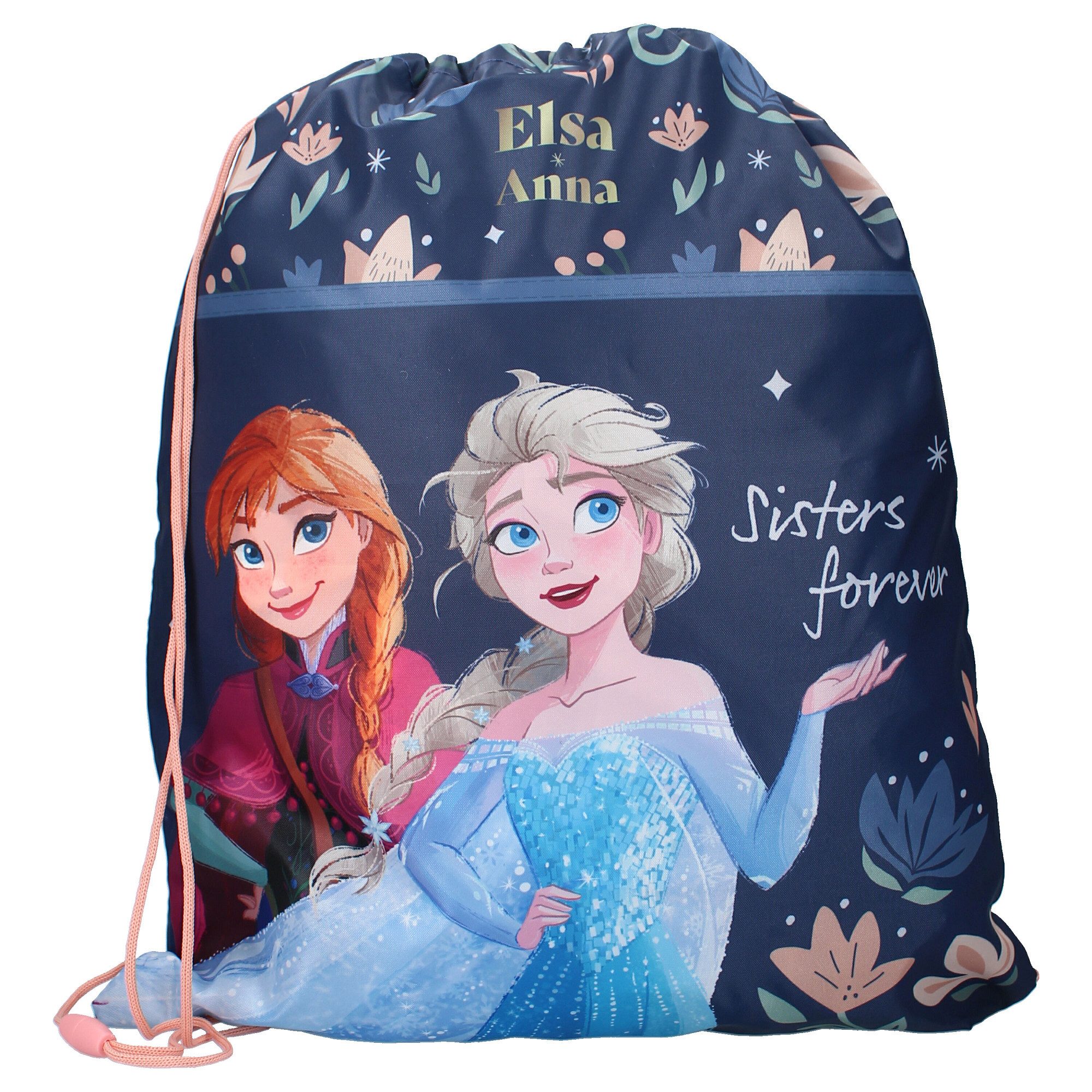 Disney Frozen Turnbeutel Sportbeutel „It’s All Magic“ Turnbeutel mit Elsa-Aufdruck