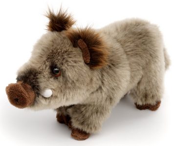 Uni-Toys Kuscheltier Wildschwein, stehend - 25 cm (Länge) - Plüsch, Plüschtier, zu 100 % recyceltes Füllmaterial