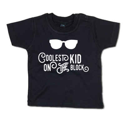 G-graphics T-Shirt Cooles Kid on the block Baby T-Shirt, mit Spruch / Sprüche / Print / Aufdruck