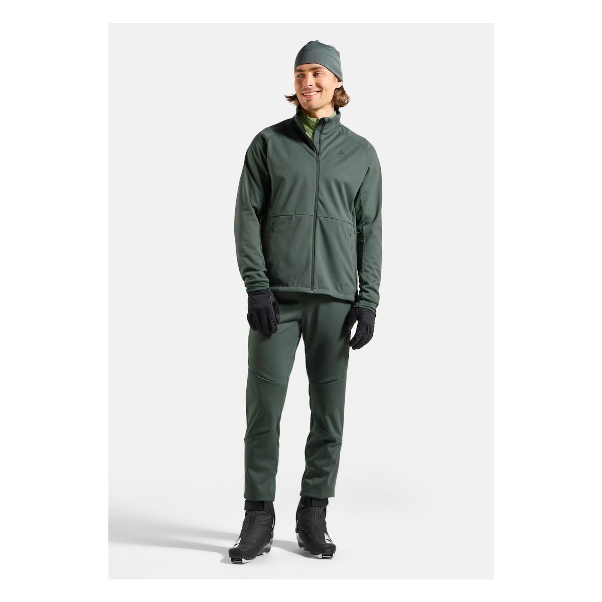 Odlo Skihose Essential Warm Perfekte Herren Skihose für Langlauf und Skifahren, winddicht, warm