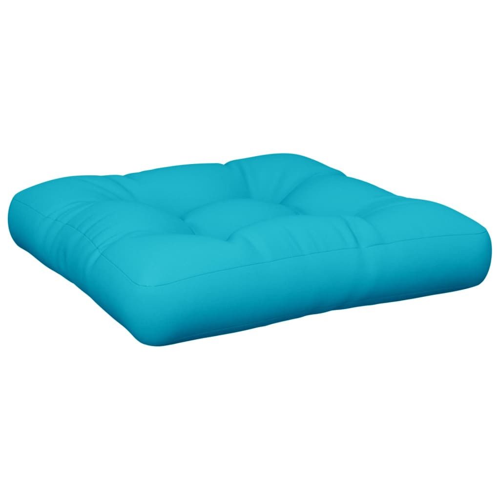 vidaXL Sitzauflage Palettenkissen Türkis 58x58x10 cm günstig online kaufen