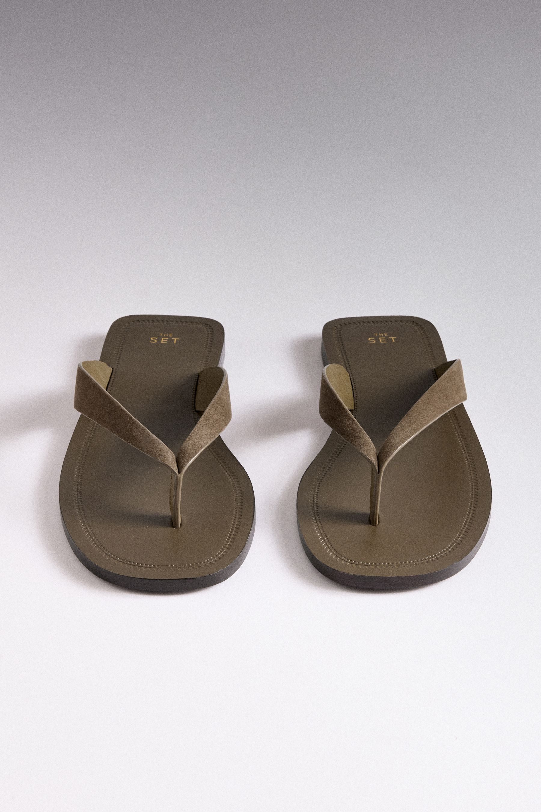 The Set The Set lässige Zehentrennersandalen Sandale (1-tlg)