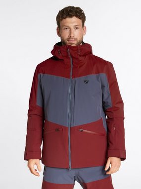 Ziener Skijacke TRIGLAV man (jacket freeride) red cabin