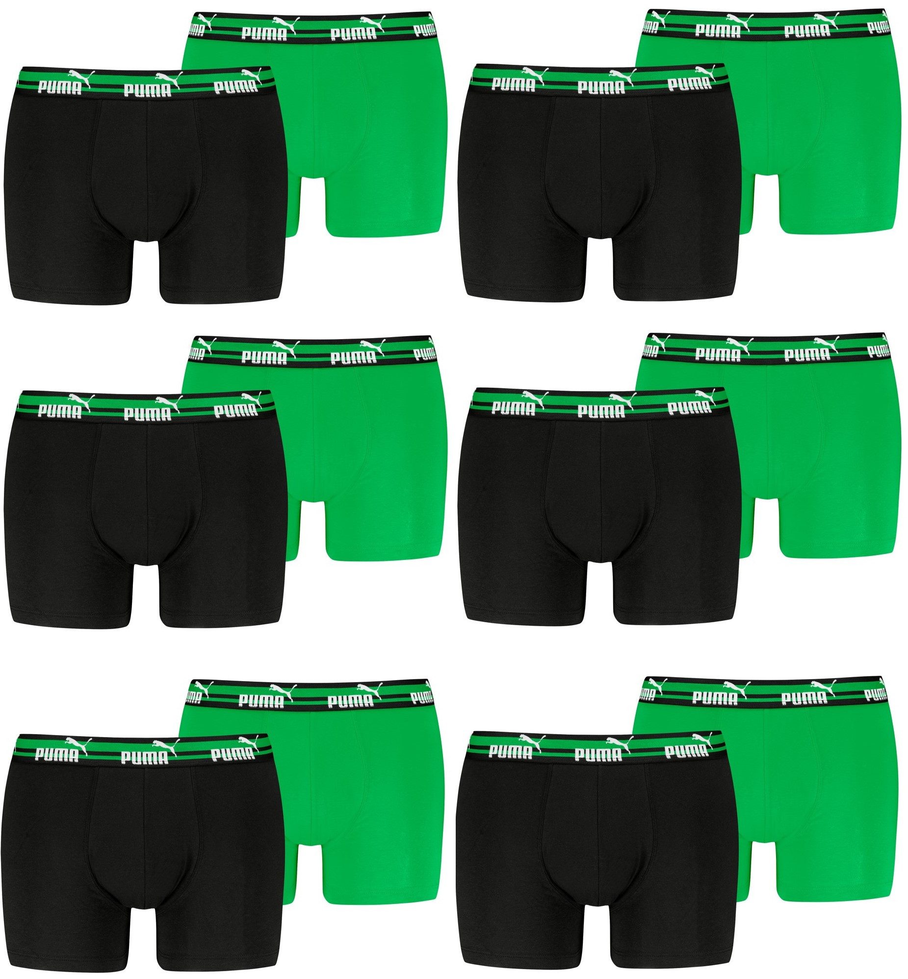 PUMA BODYWEAR Boxershorts PUMA Herrren Boxershorts Bold im 12er Pack (12-St., 12er Pack)