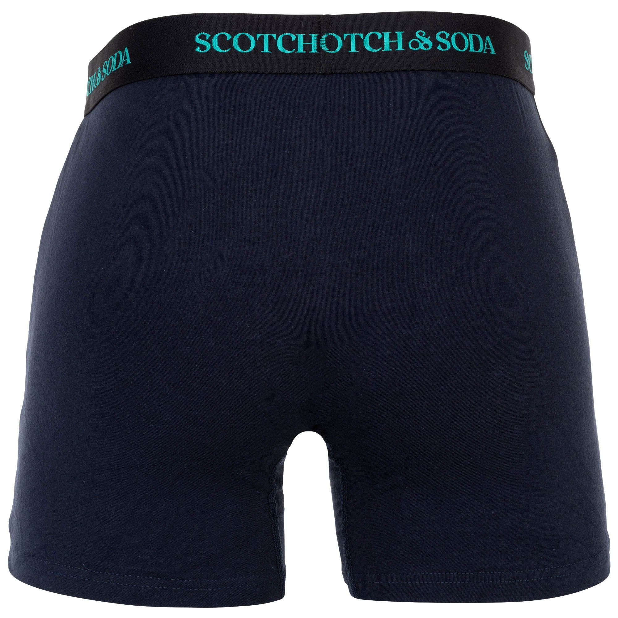 Scotch & Soda Boxer Herren Boxershort 3er Pack Baumwolle (Packung, 3er Pack)