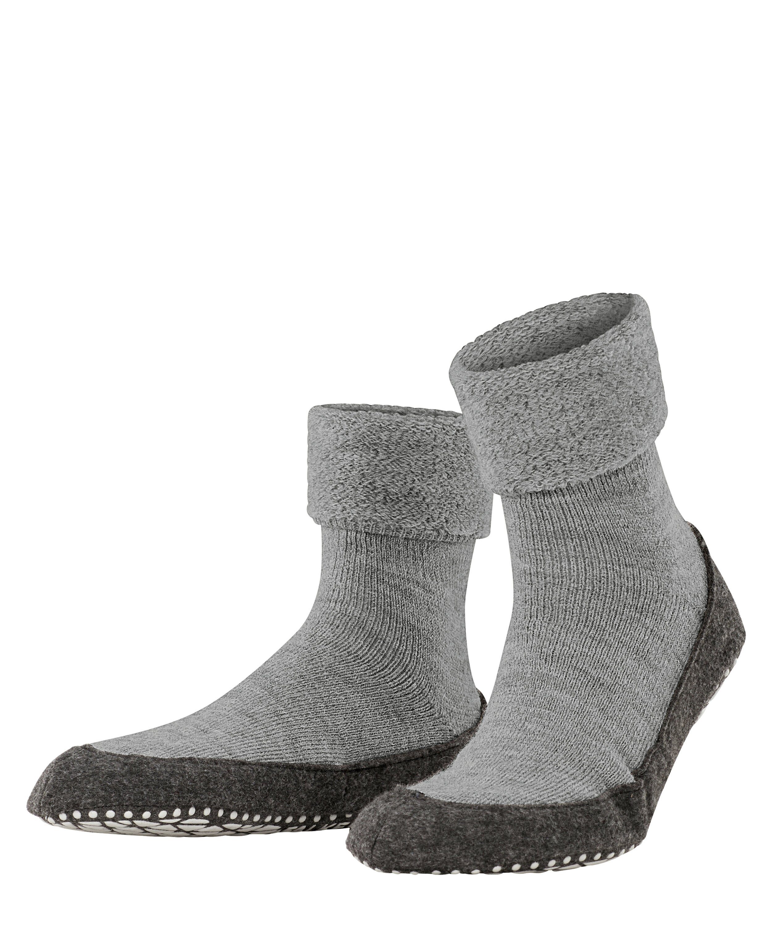(3271) grey Socken FALKE Cosyshoe mel. (1-Paar)