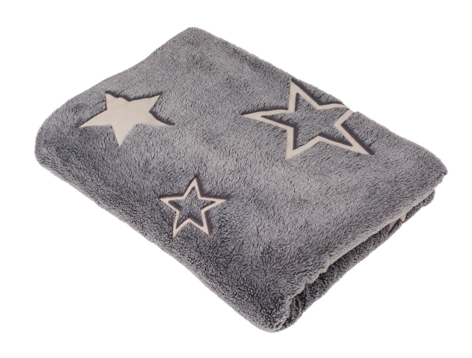 Wohndecke Kuscheldecke Kinderdecke Sterne Decke 1,35x1,73m Glow in the dark günstig online kaufen