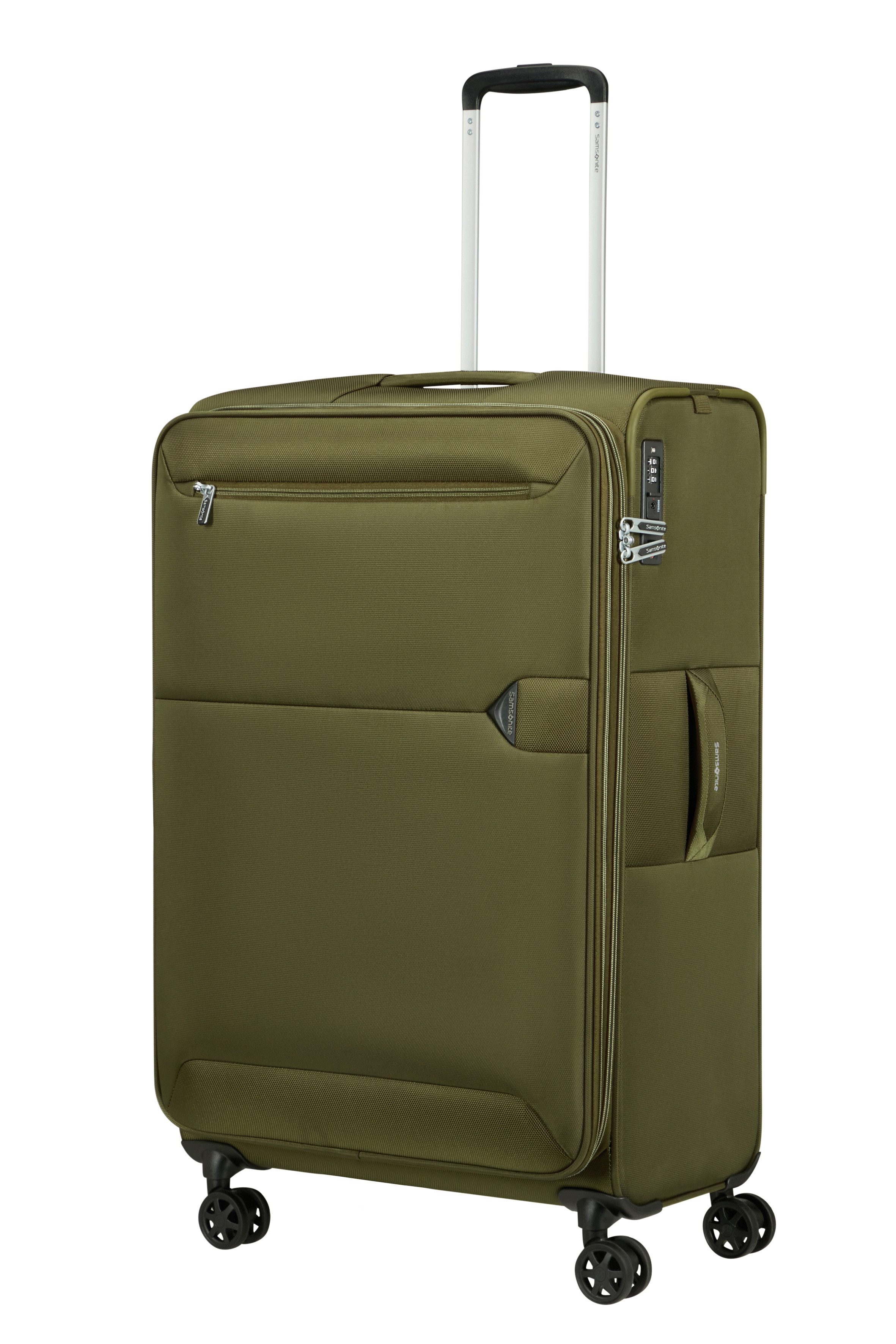Samsonite Weichgepäck-Trolley URBIFY, verschiedene Größen, 4 Rollen, aus Recycle-Polyester, mit Kreuzspanngurt, mit Fronttasche