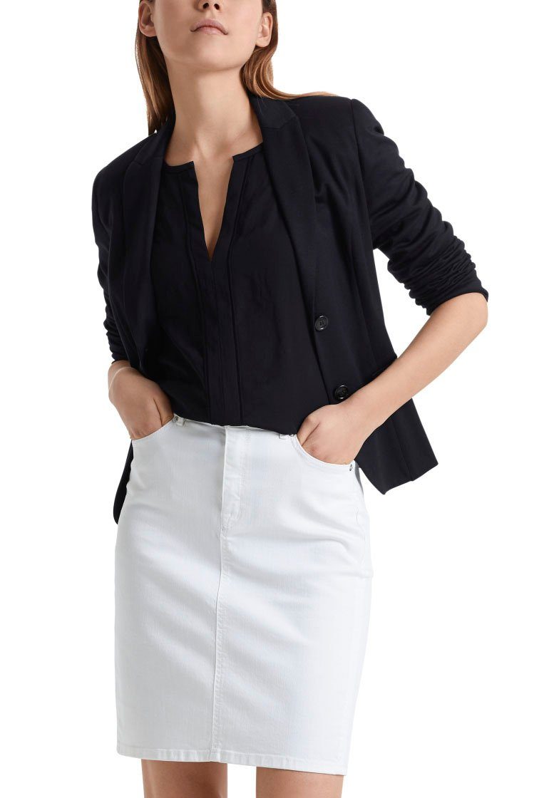 Marc Cain Kurzblazer "Collection Essential" Premium Damenmode Leichter Blazer aus feinem Jersey