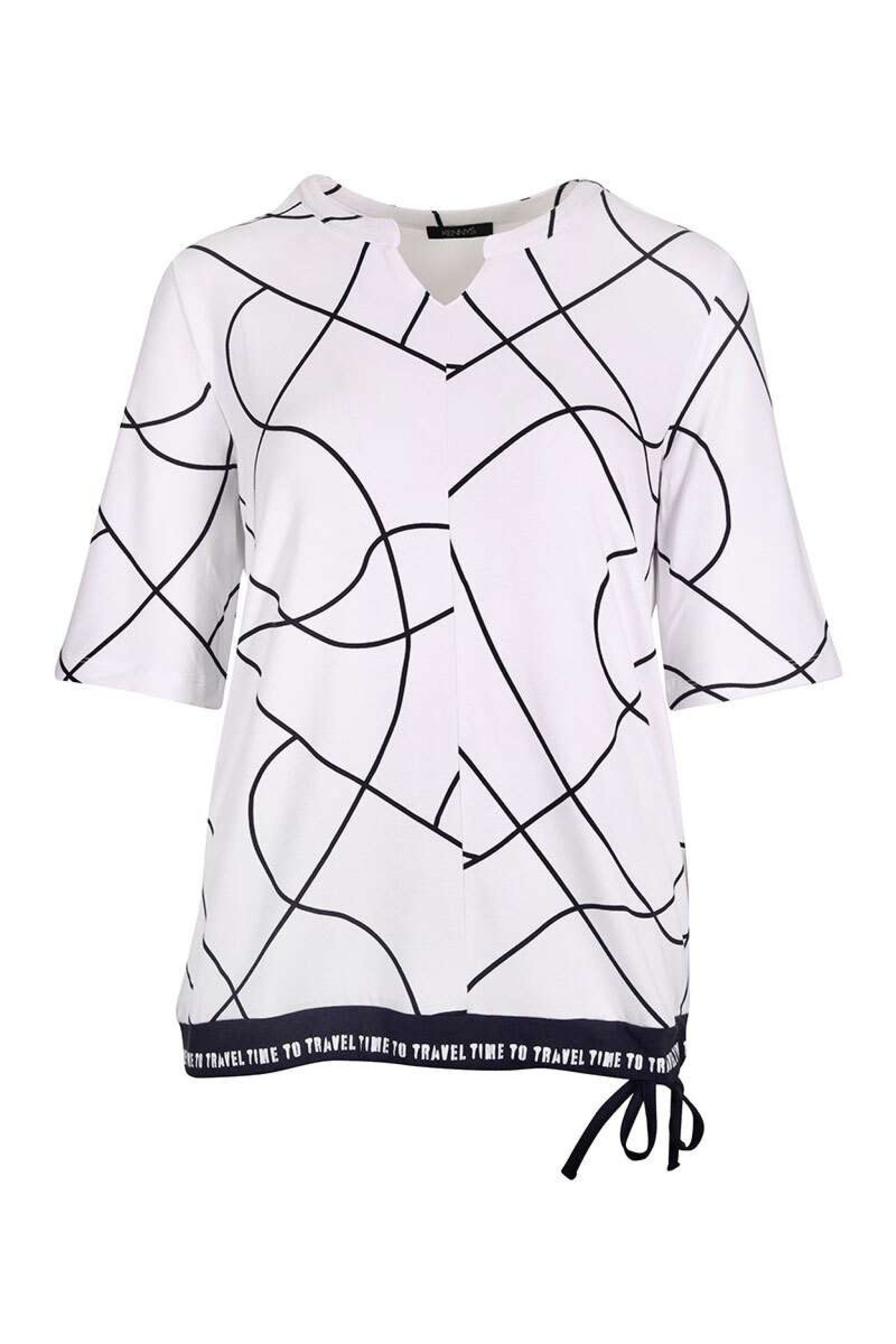 Kenny S. Kurzarmshirt 1/2 A. SHIRT LINIEN