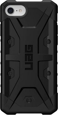 UAG Smartphone-Hülle Pathfinder, [Apple iPhone SE Hülle, Wireless Charging kompatibles Cover, iPhone SE Case mit Fallschutz nach Militärstandard, Sturzfeste Handyhülle] - schwarz