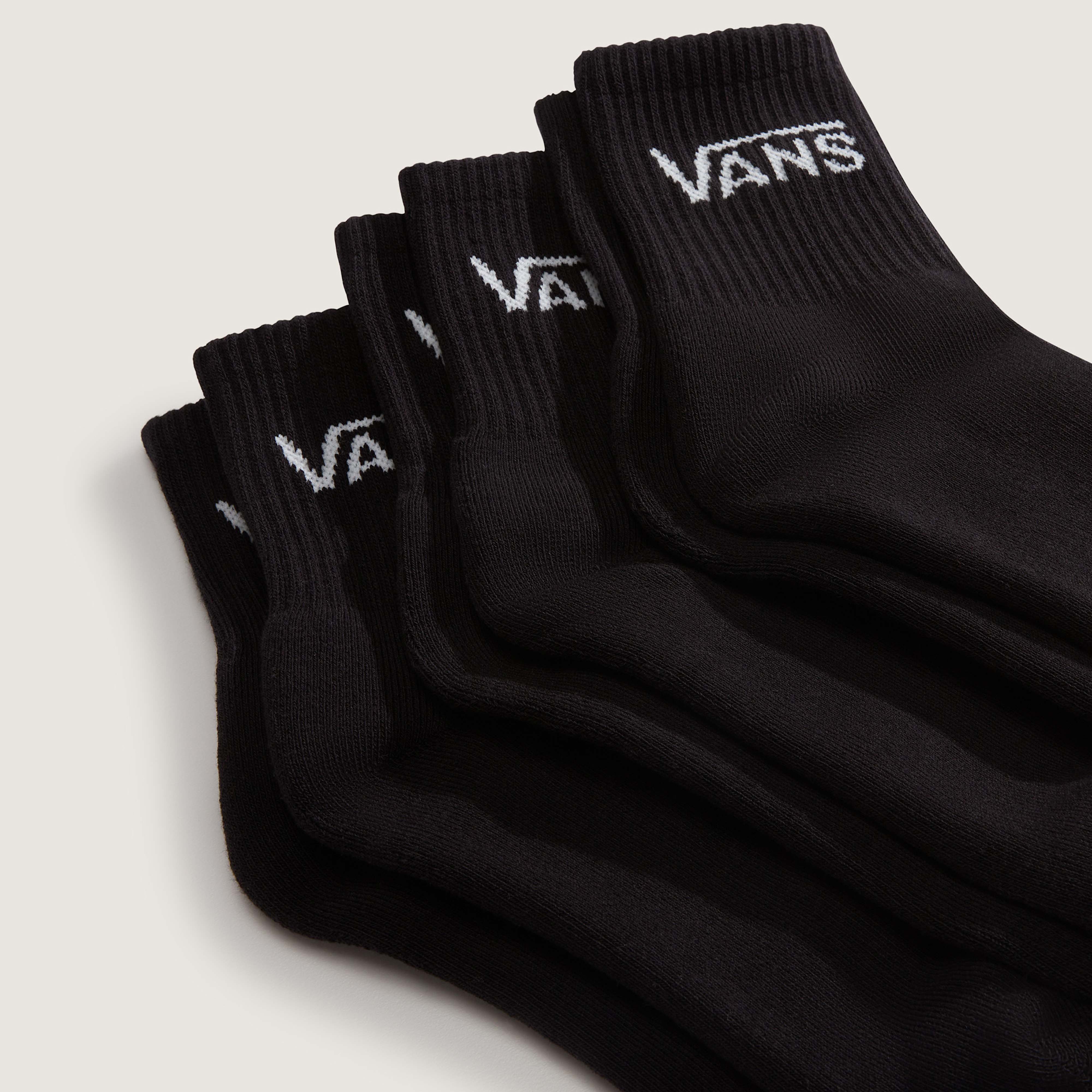 Vans Socken CLASSIC HALF CREW 3er Pack (3-Paar) für sportive Aktivitäten, sportlicher Stil, weiches Material