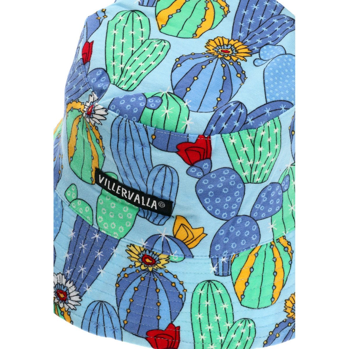 Villervalla Sonnenhut Kaktus Unisex Kinder (1-St) Kopfbedeckung, Sommerhut, Strandhut, Sonnenschutz, Sommer
