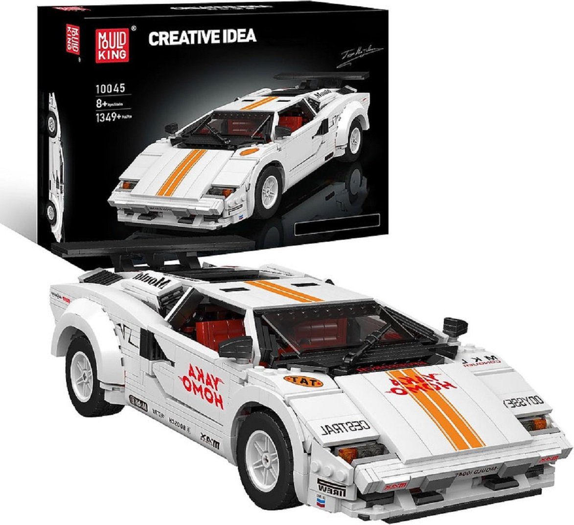 Mould King Mould King 10045 Countach Sportwagen 1.349 Teile Konstruktionsspielsteine, (1349 St)