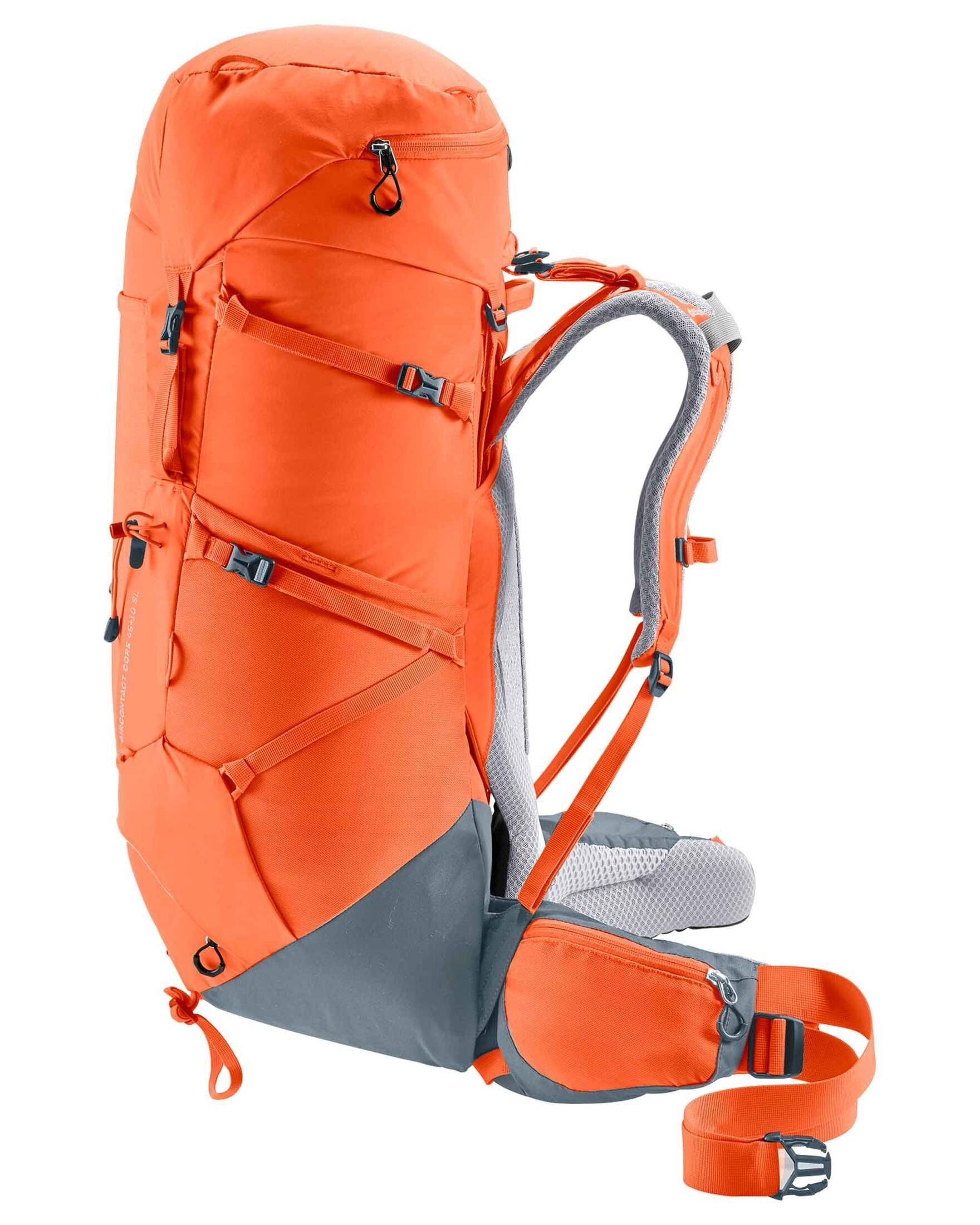 AIRCONTACT Damen PAPRIKA-GRAPHITE CORE deuter SL Trekkingrucksack 45+10 Trekkingrucksack