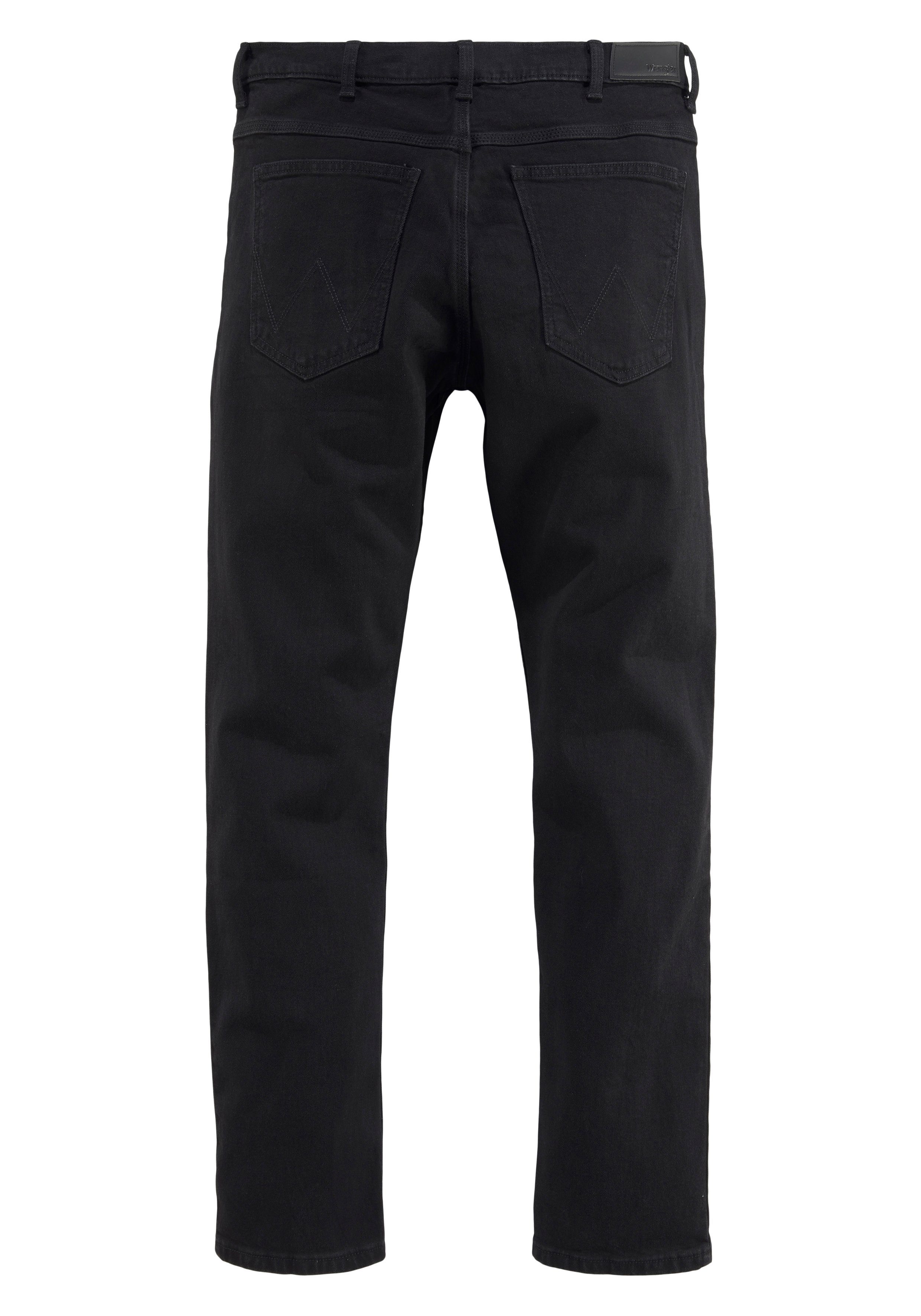 Authentic Wrangler black-rinse Slim Slim-fit-Jeans
