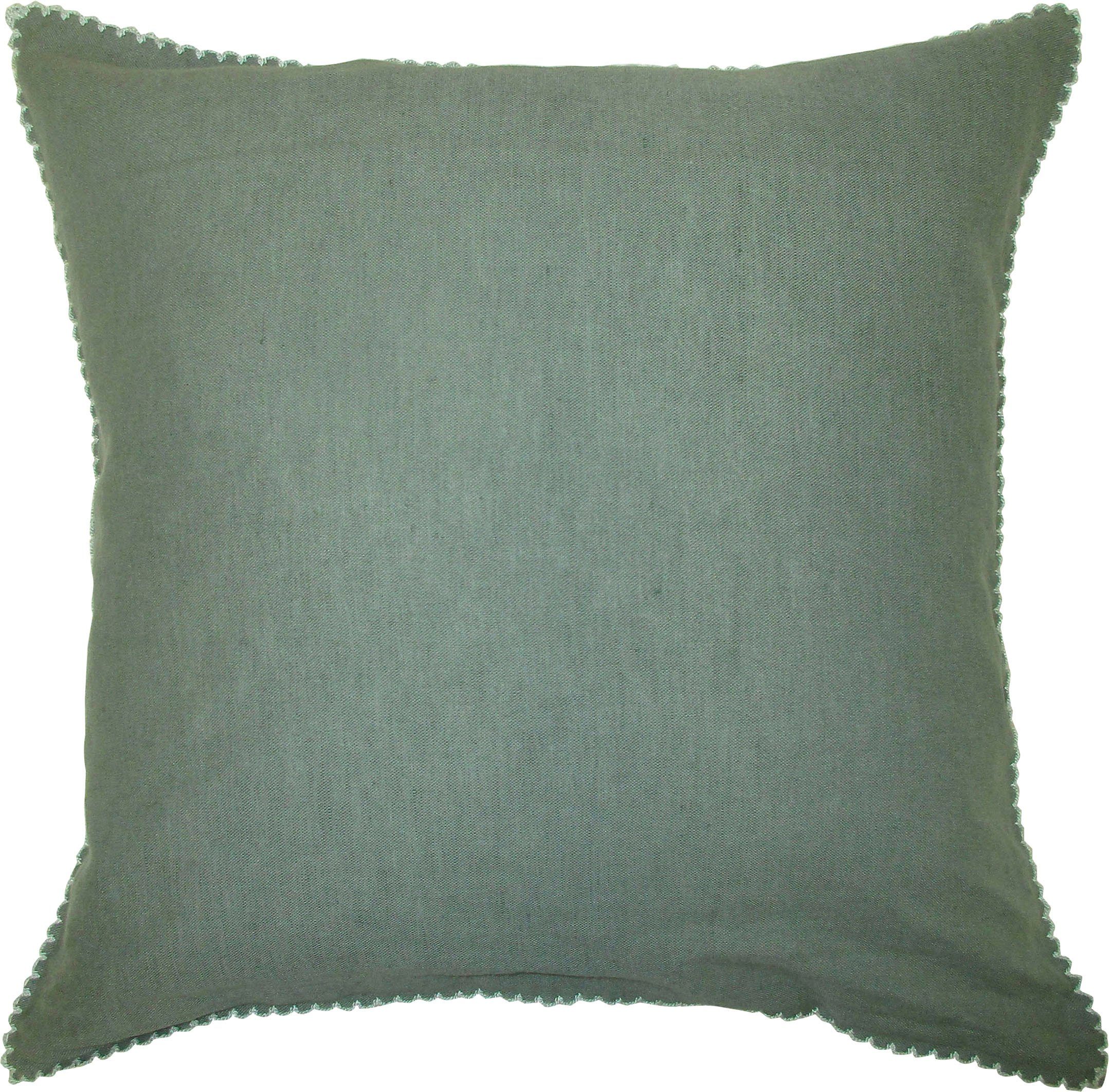 fleuresse Kissenbezug Provence, (2 Stück), Leinen, Premium Qualität, kühlende Stoff