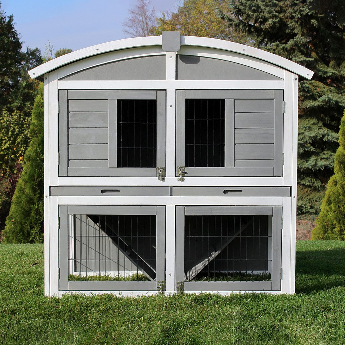 My Animal Kleintierstall XXL Hasenstall MH-33 - 2 Etagen - Wetterbeständig, günstig online kaufen