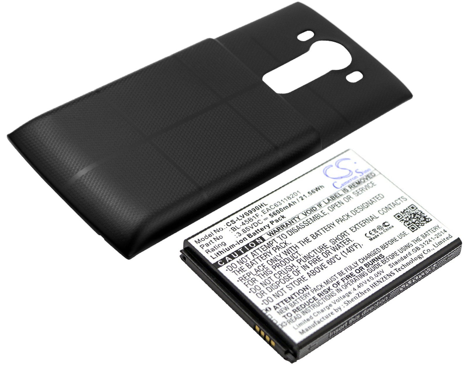 LG (3.85 für Smartphone-Akku mAh V) 5600 Powery XXL-Akku V10