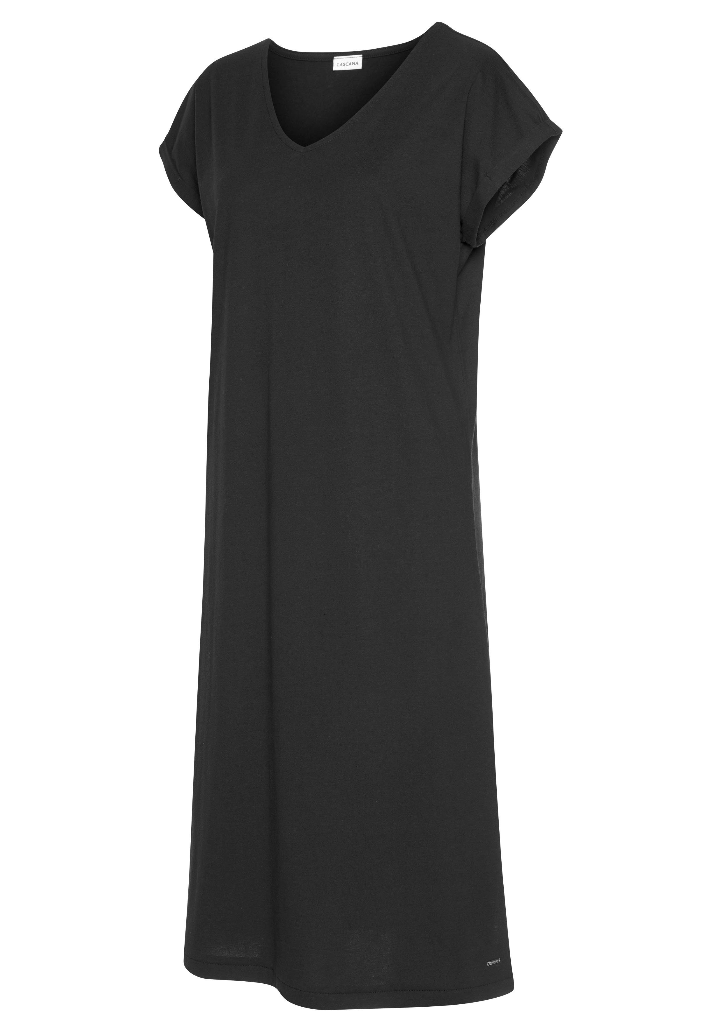 LASCANA Nachthemd mit Seitenschlitzen