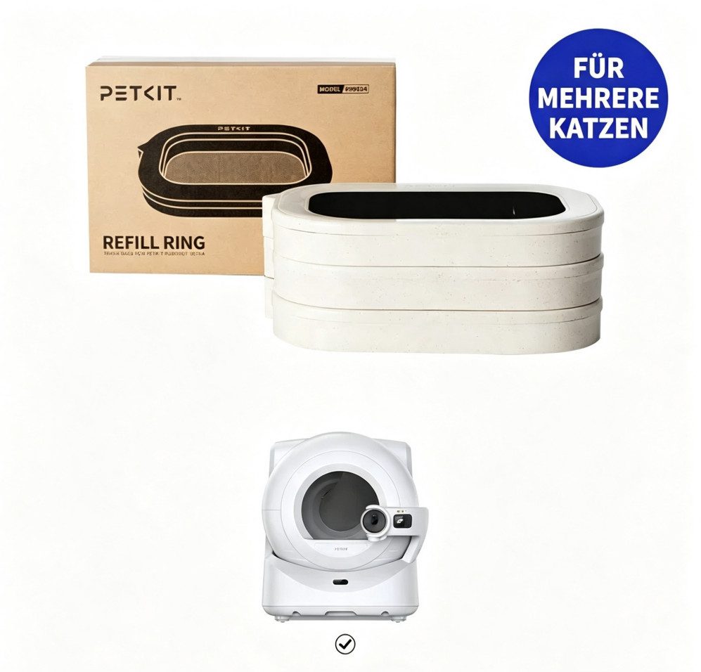 PETKIT Katzentoilette PETKIT Waste Bag Set 3pcs For Purobot Ultra