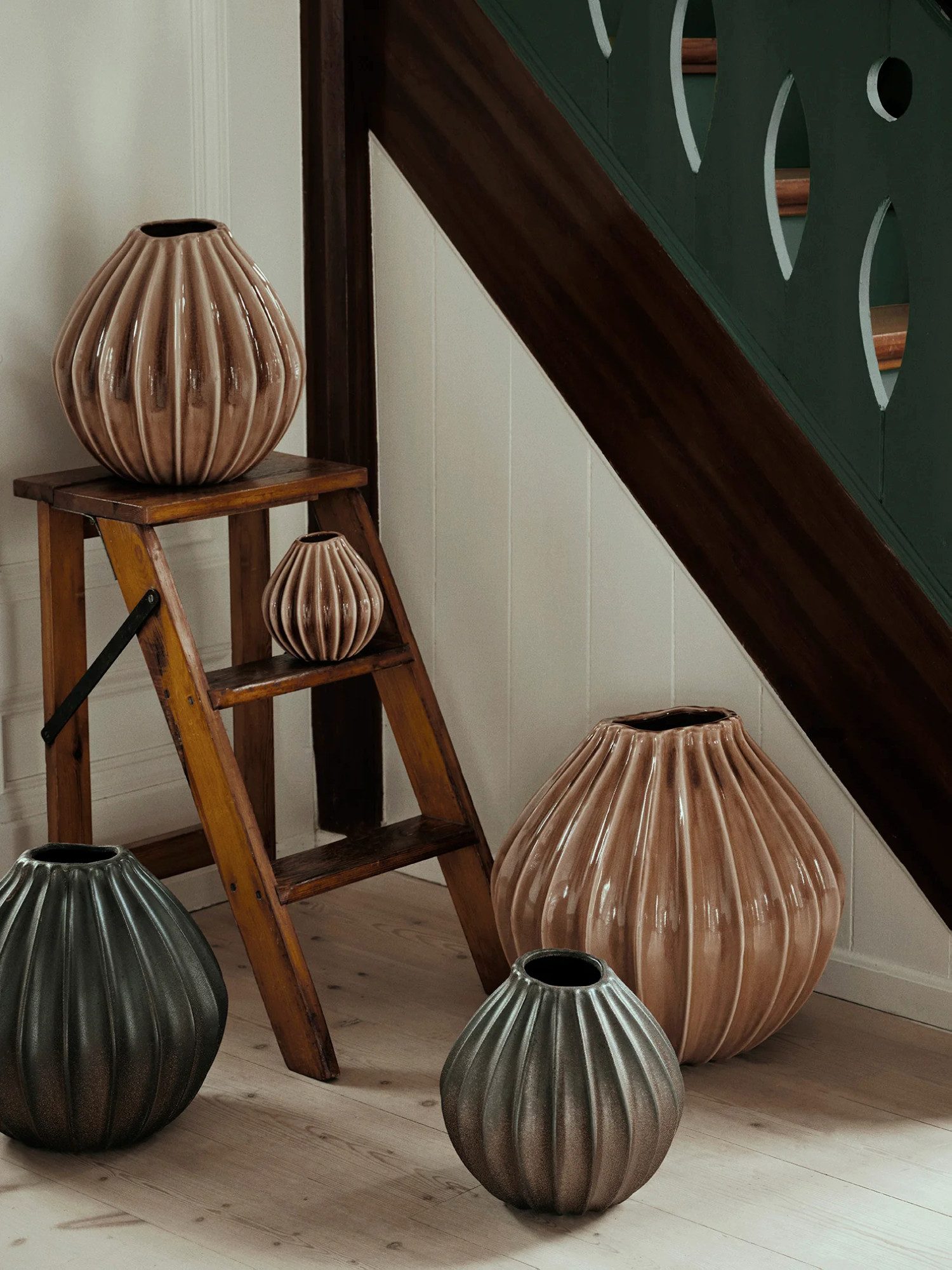 Broste Copenhagen Dekovase Broste Copenhagen Wide Keramik Vase