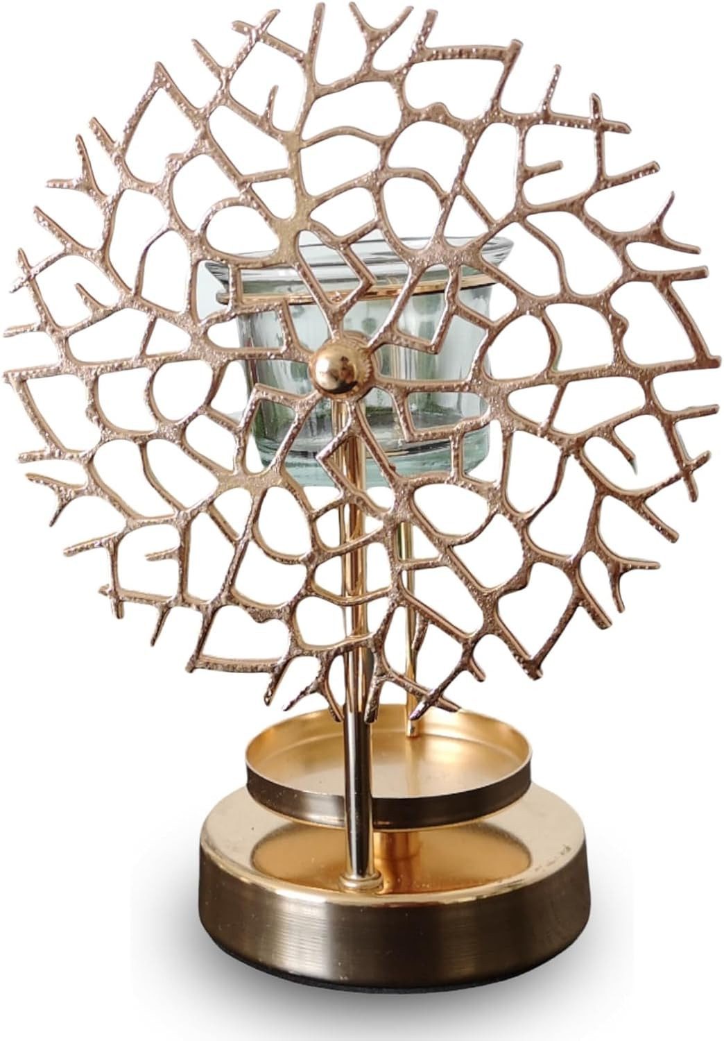 zen' Light Duftlampe Zen'arôme Duftlampe Koralle Duftwachs-Brenner Diffuser für Öle 18 cm