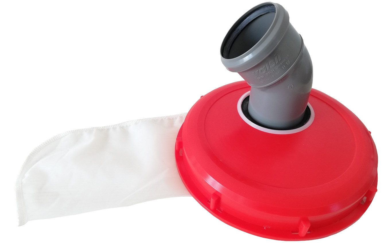 Voxtrade Regenwassertank DECKELFILTER SETs für IBC 1000L Container -verschiedene Varianten Maße, NYLON FILTER AUSWASCHBAR