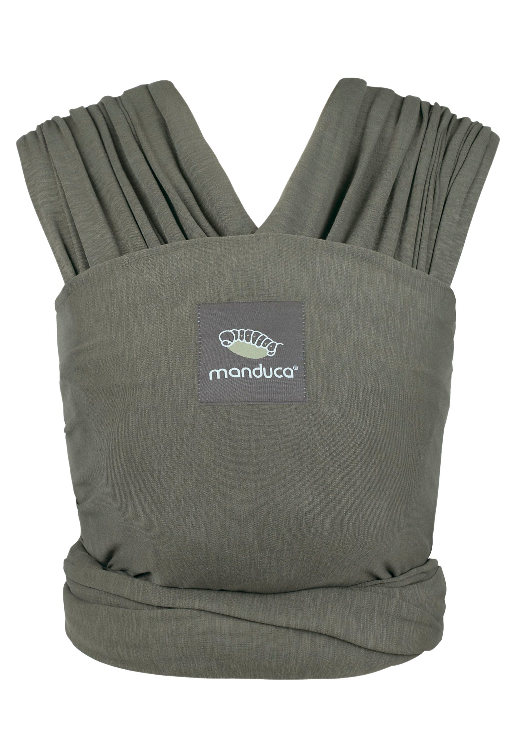 manduca Babytrage manduca Sling - Babytragetuch - Elastische Babytrage, Unterstützt die natürliche M-Position beim Baby.