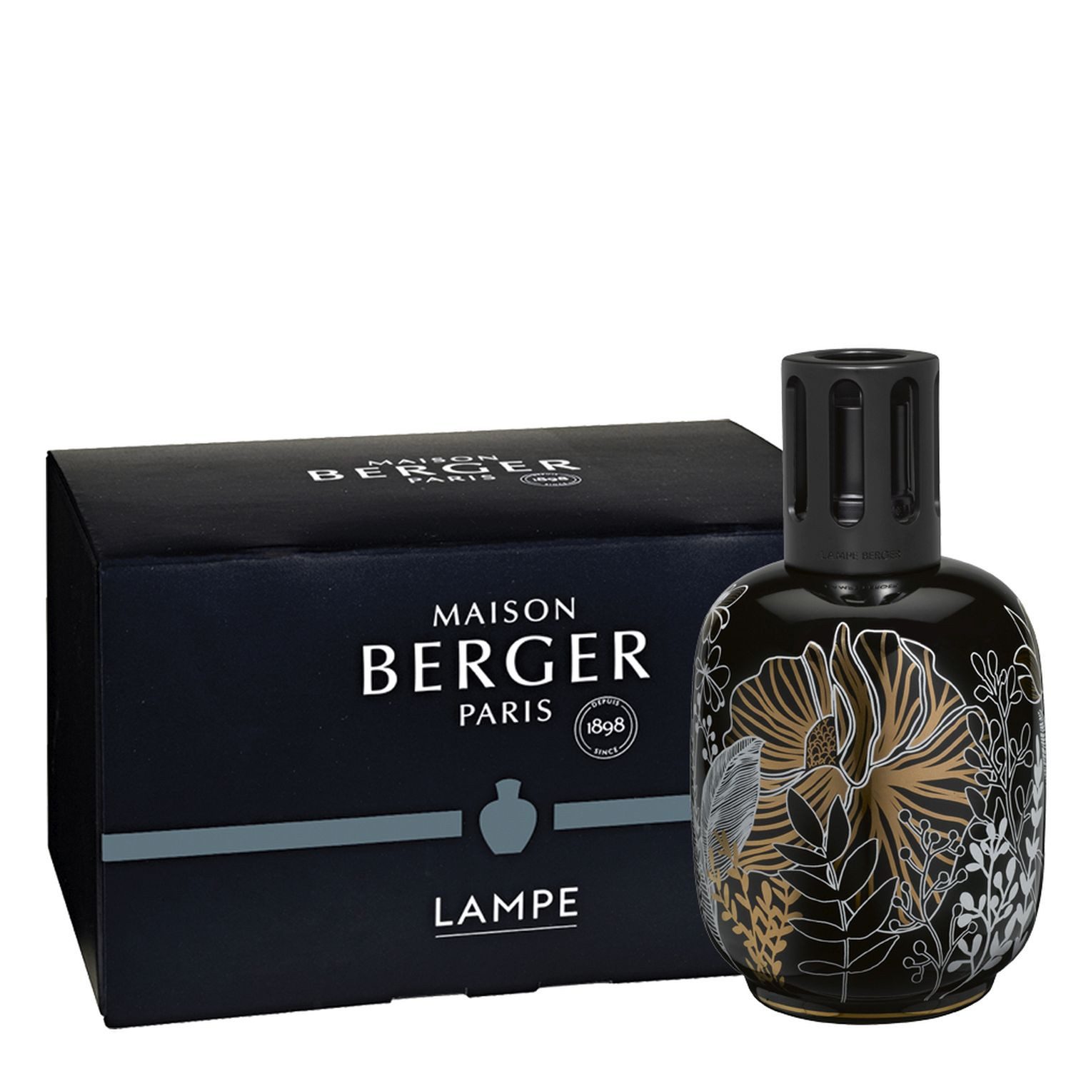 MAISON BERGER PARIS Duftlampe Végétale Schwarz