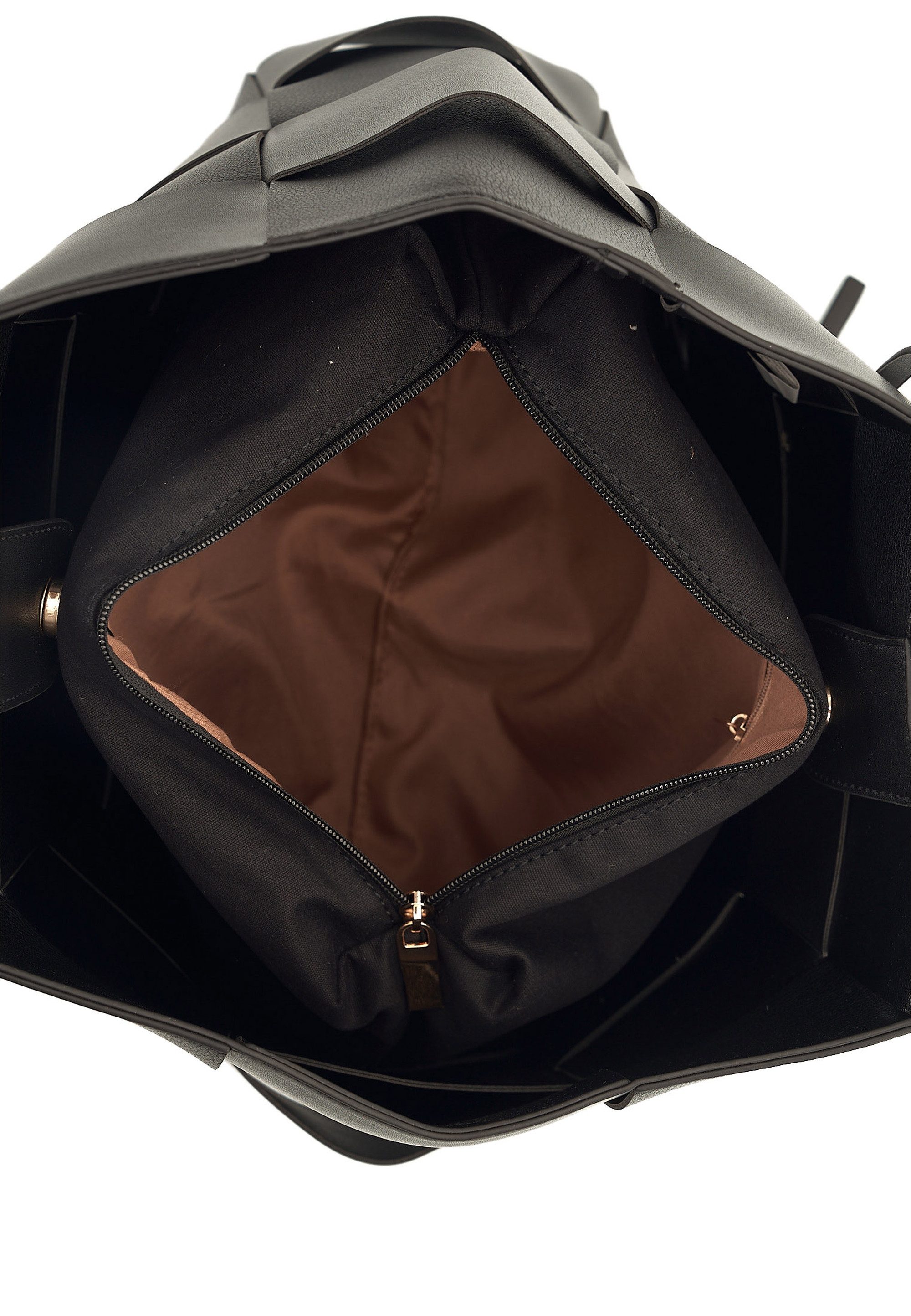 Harpa Henkeltasche MURIEL (2-tlg), mit modischer Flechtoptik