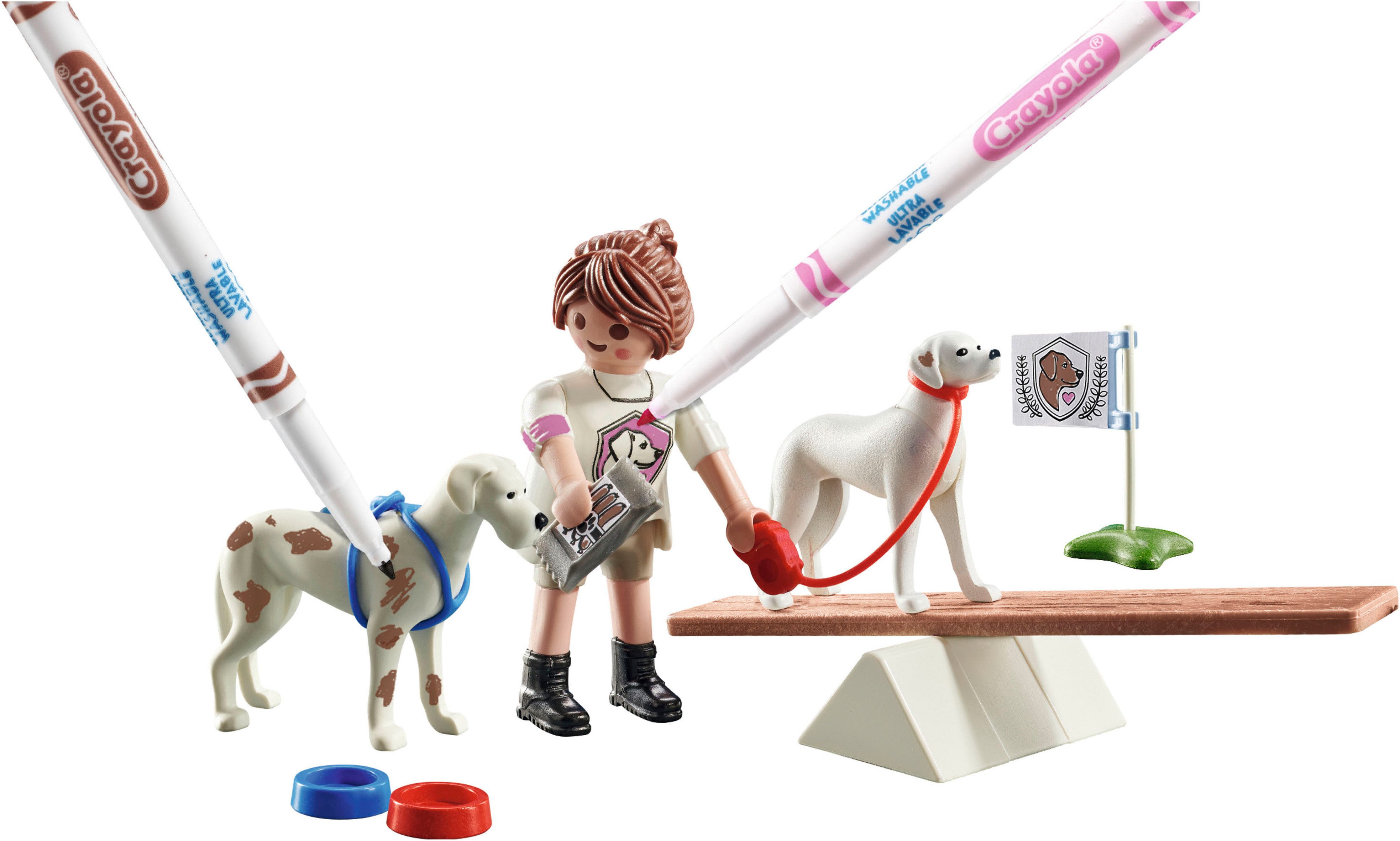 Playmobil® Hundetraining (71517), Color Konstruktions-Spielset, (17 günstig online kaufen