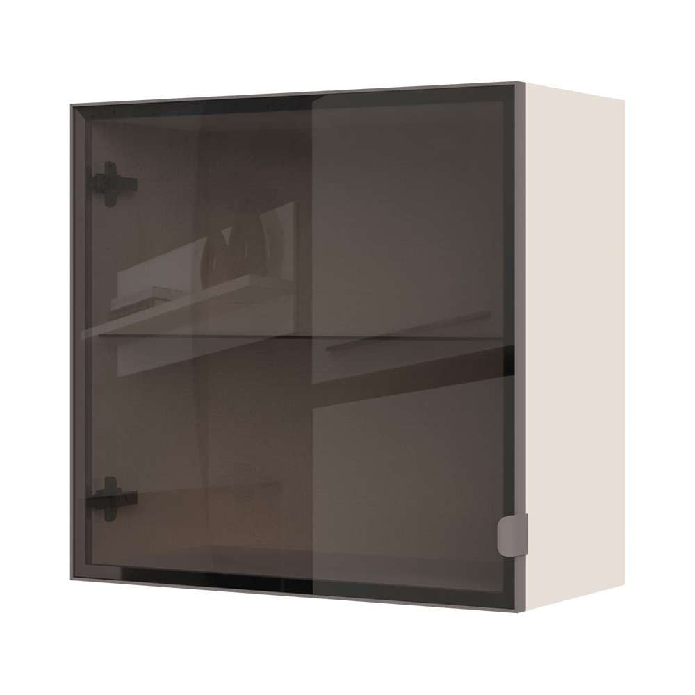 OTTO home Hängevitrine Opera, Wandschrank, Schwebendes Design für modernen Wohnraum UV lackiert, Soft Close Funktion, Wandmontiert