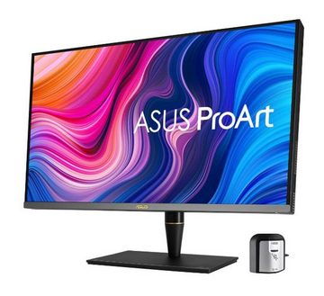 Asus 81,3cm Profess.PA32UCX-PK grey DP+HDMI UHD Spk Lift TFT-Monitor (3840 x 2160 px, 4K Ultra HD, 5 ms Reaktionszeit, 142 Hz, IPS, Lautsprecher, HDCP, HDR, Kopfhörerbuchse, Pivot, Höhenverstellbar)