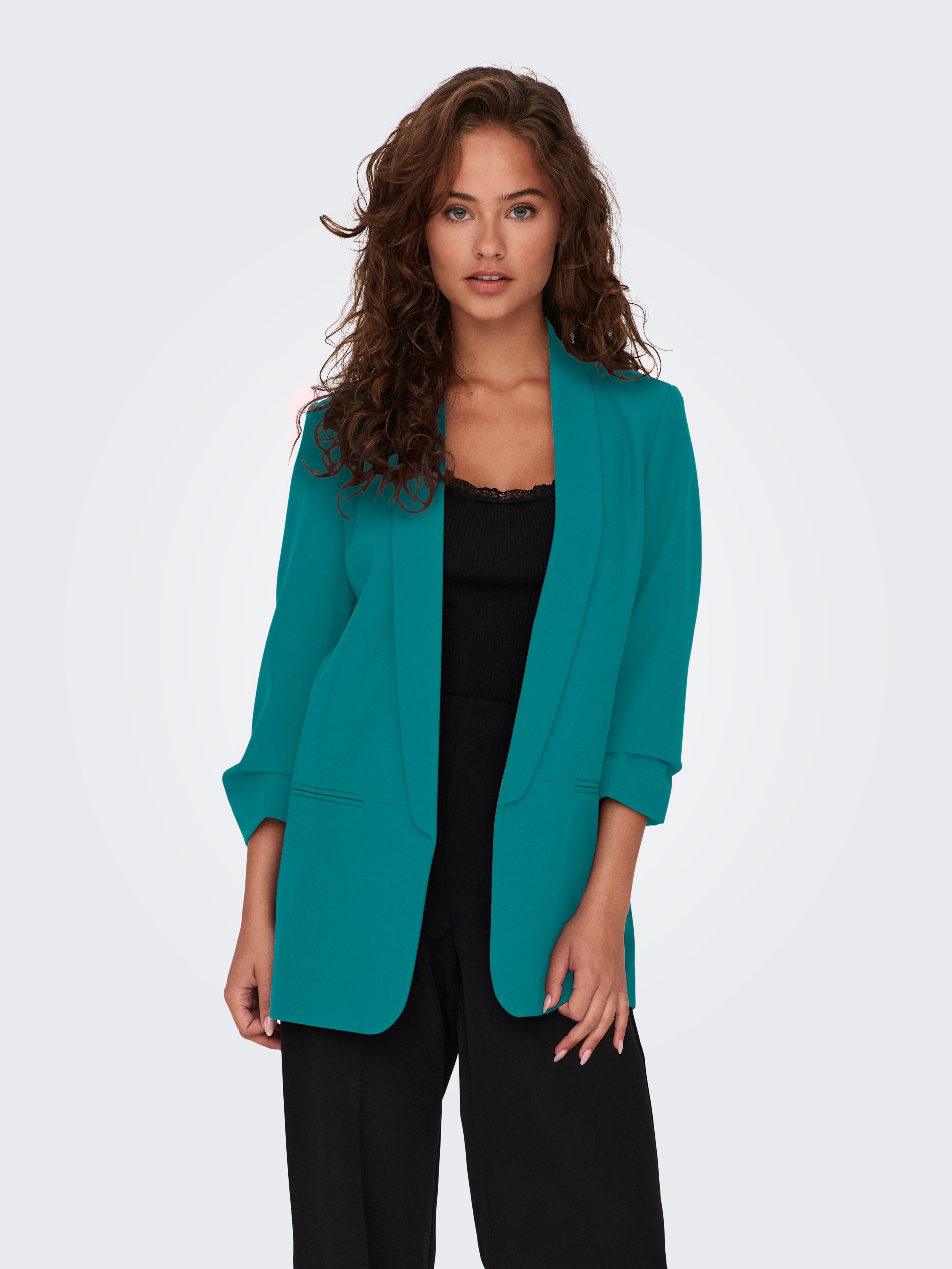 ONLY Kurzblazer ONLELLY 3/4 LIFE BLAZER TLR NOOS Materialmix, regular fit