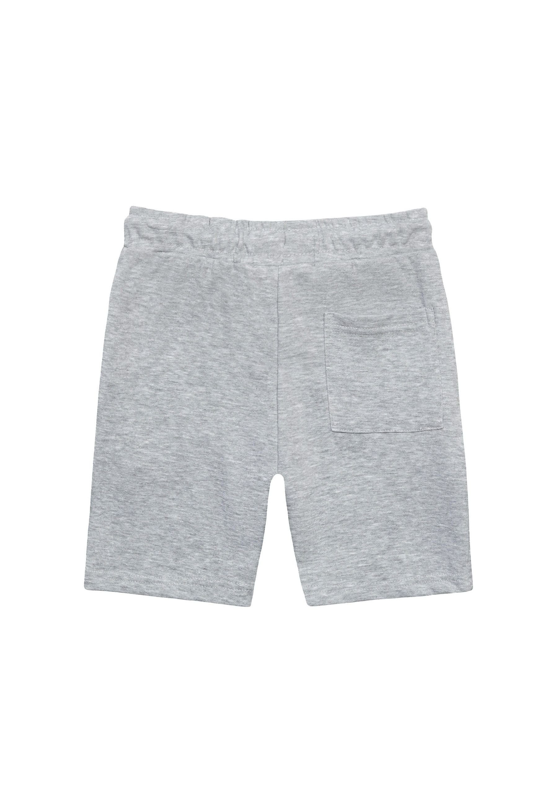 MINOTI (1y-14y) Shorts mit Sweatshorts Aufschrift Grau