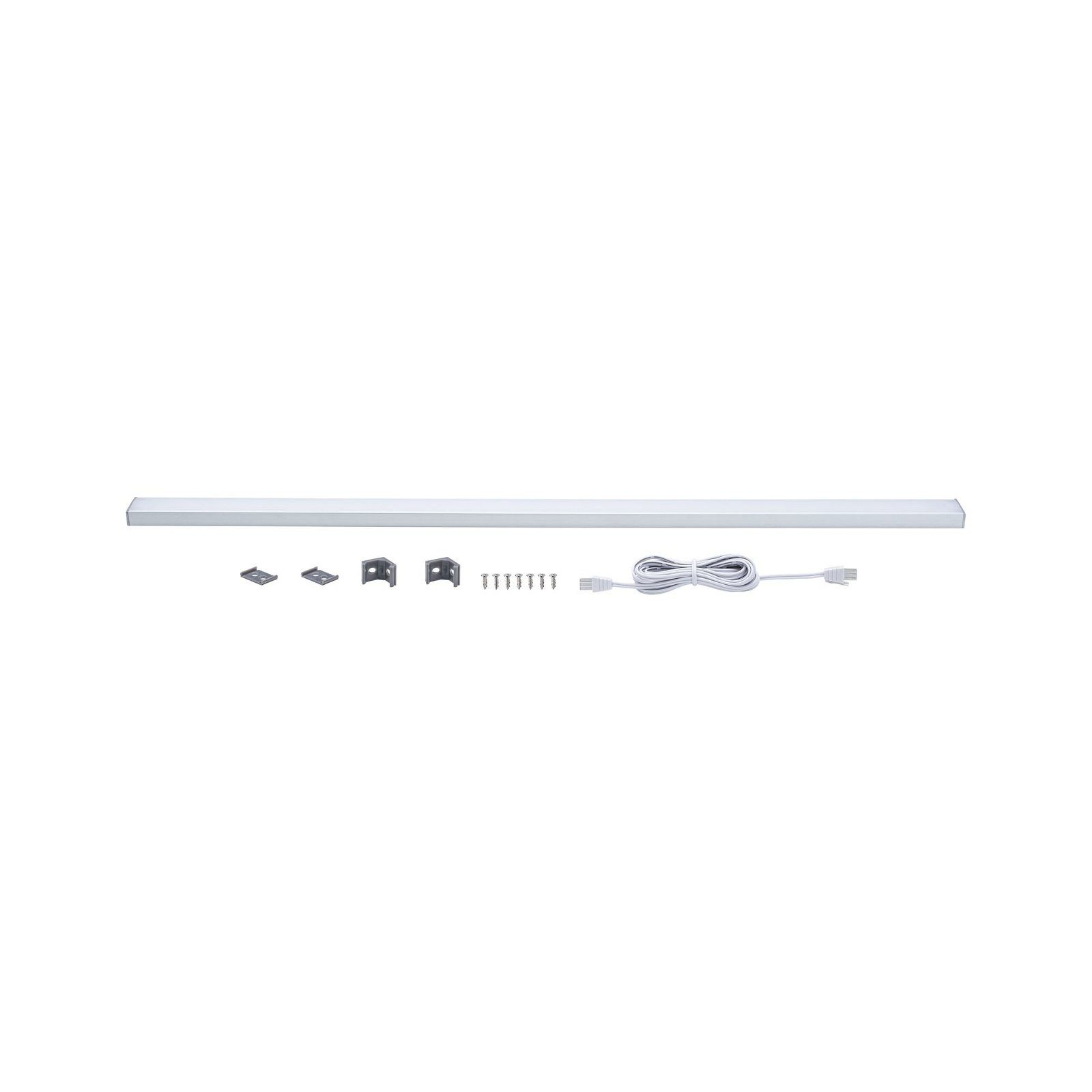 Paulmann Unterschrankleuchte Clever Connect Spot Barre 350mm 3,5W 12V Chrom matt/Kunststoff, LED fest integriert, Tageslichtweiß, 2700-6500K