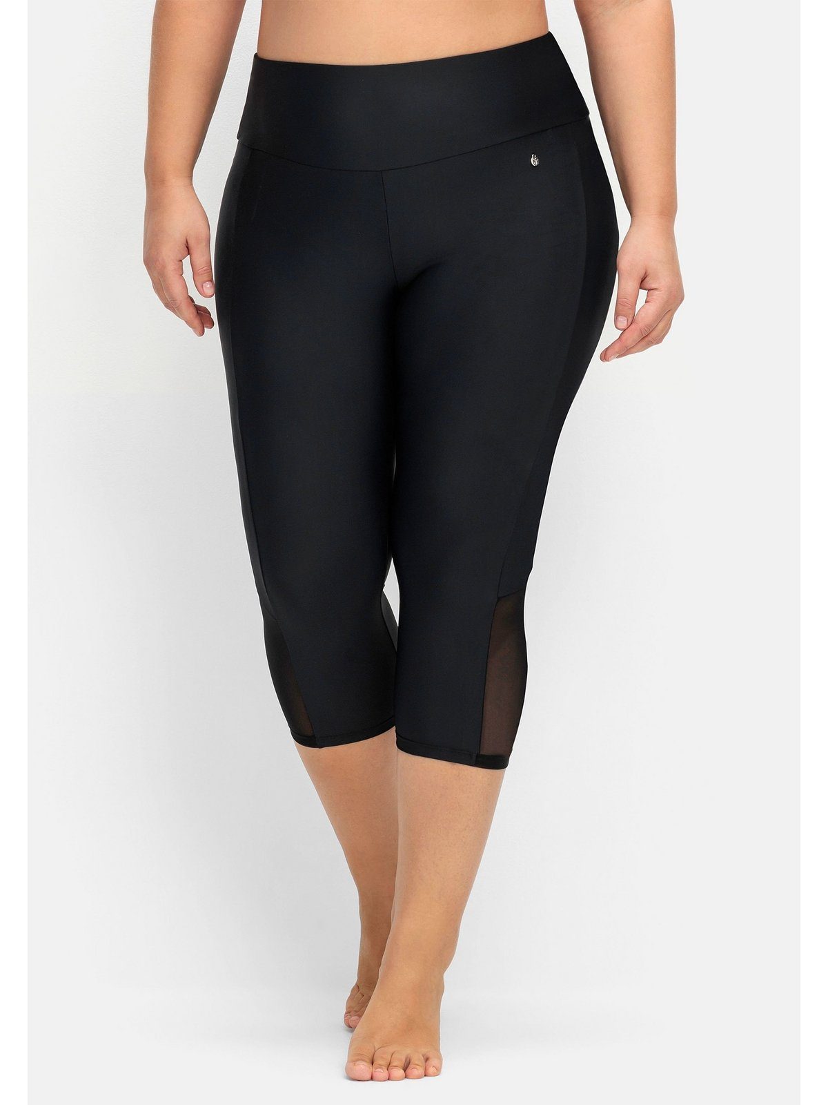 Sheego Badehose Große Größen mit innenliegendem, fixiertem Slip