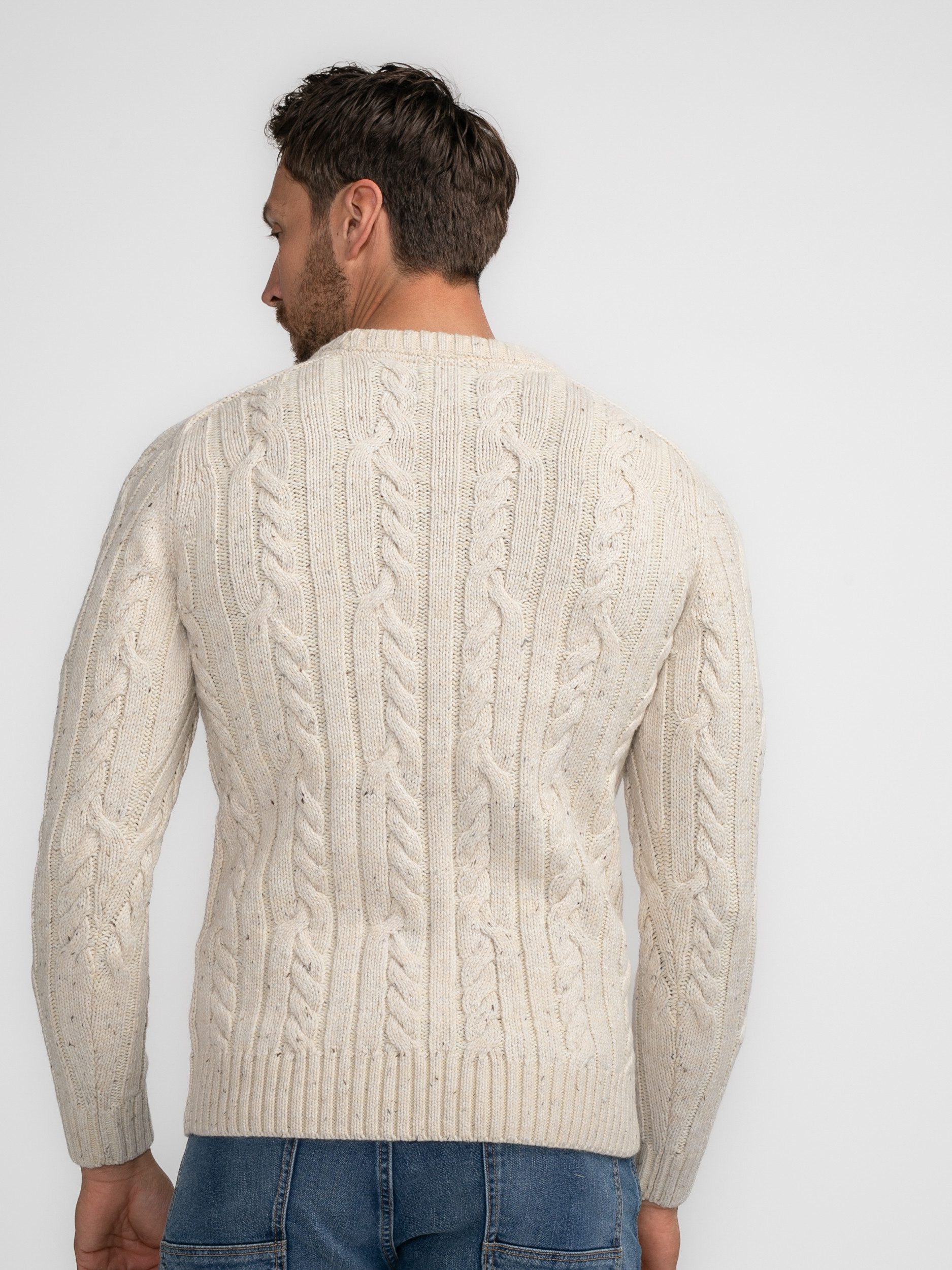 Petrol Industries Strickpullover Pullover mit Zopfmuster Thorne