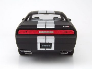 Welly Modellauto Dodge Challenger SRT 2013 matt schwarz Modellauto 1:24 Welly, Maßstab 1:24
