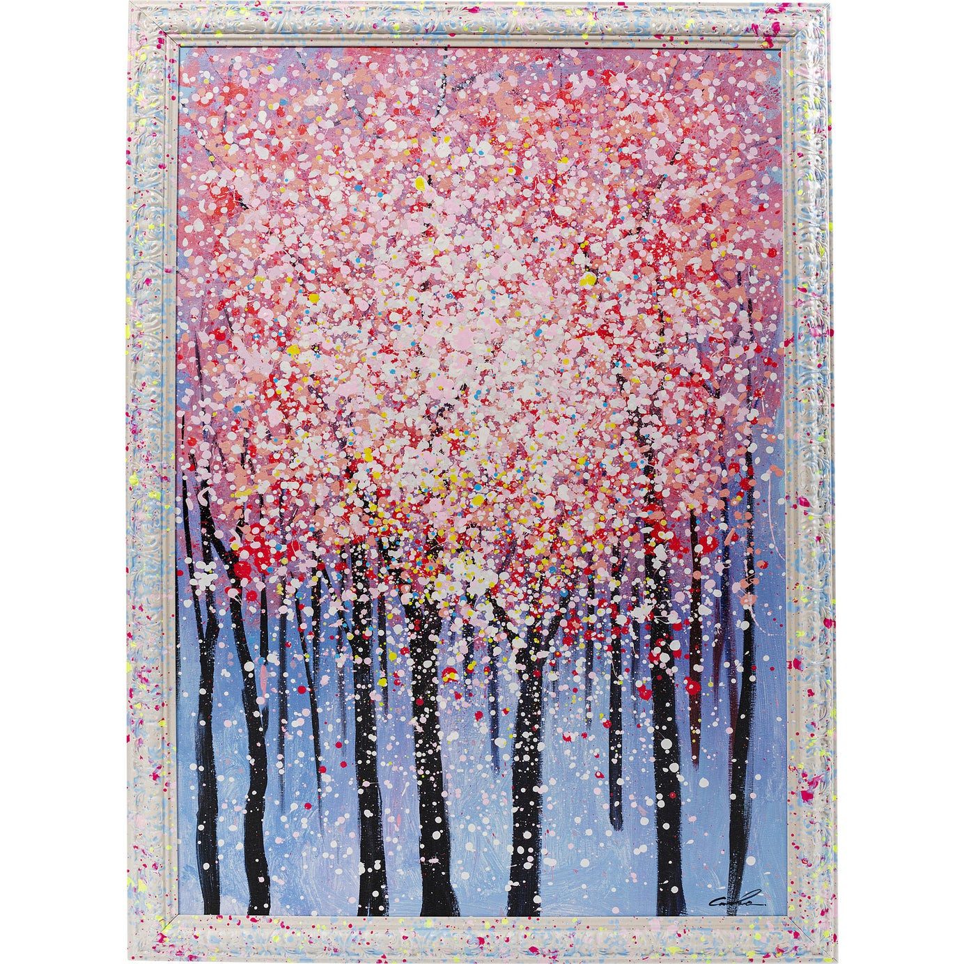 Kare Design Bild Blooming Avenue, Bäume, 100x150 cm