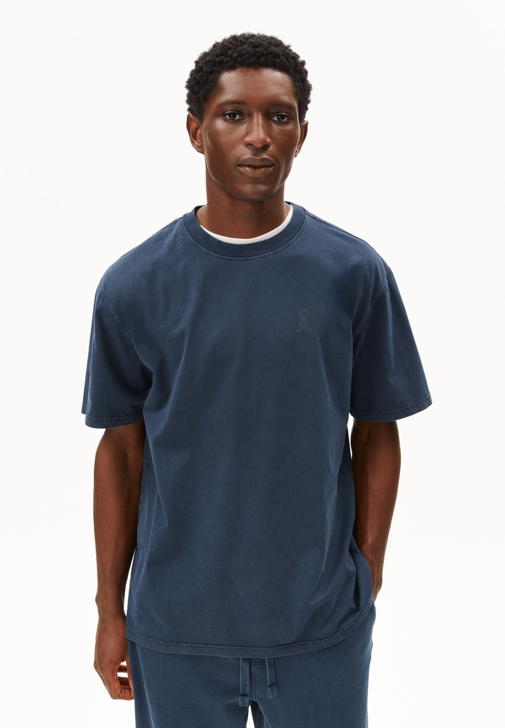 Print-Shirt ICONIC Å MAARKOS T-Shirt aus Bio-Baumwolle