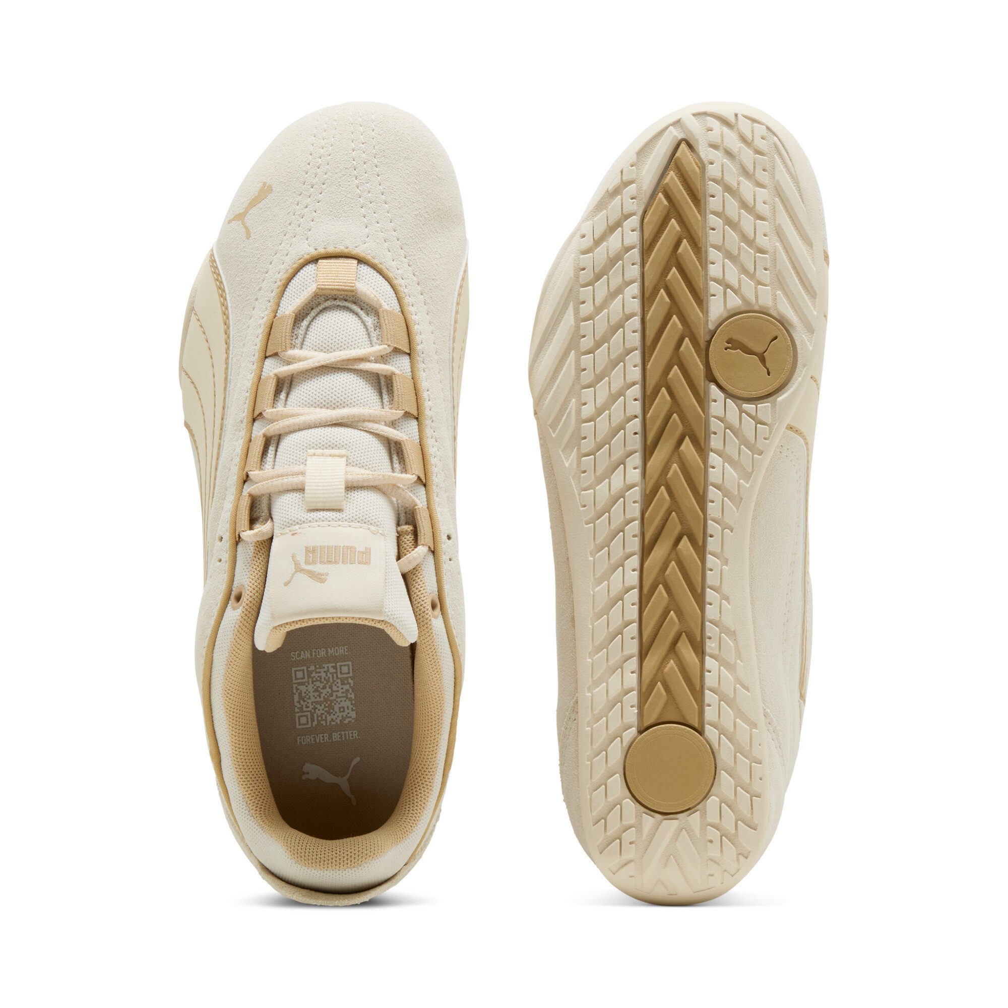 PUMA CATCH SOLEIL SD Sneaker (Design auf den Spuren des Puma Speedcat) für Alltag, mit Lederobermaterial, sportlicher Stil, mit Schnürung – Bild 4 von 5