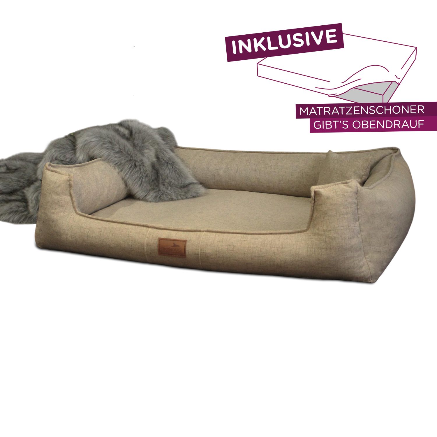tierlando® Tierbett Orthopädisches Hundebett GOOFY Couture günstig online kaufen