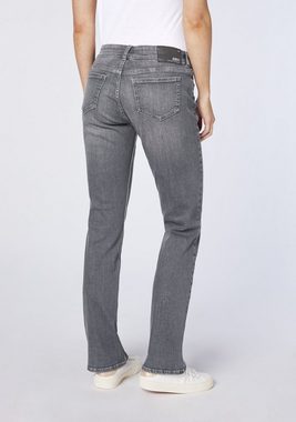 Uncle Sam Straight-Jeans aus grauen Denim (1-tlg)