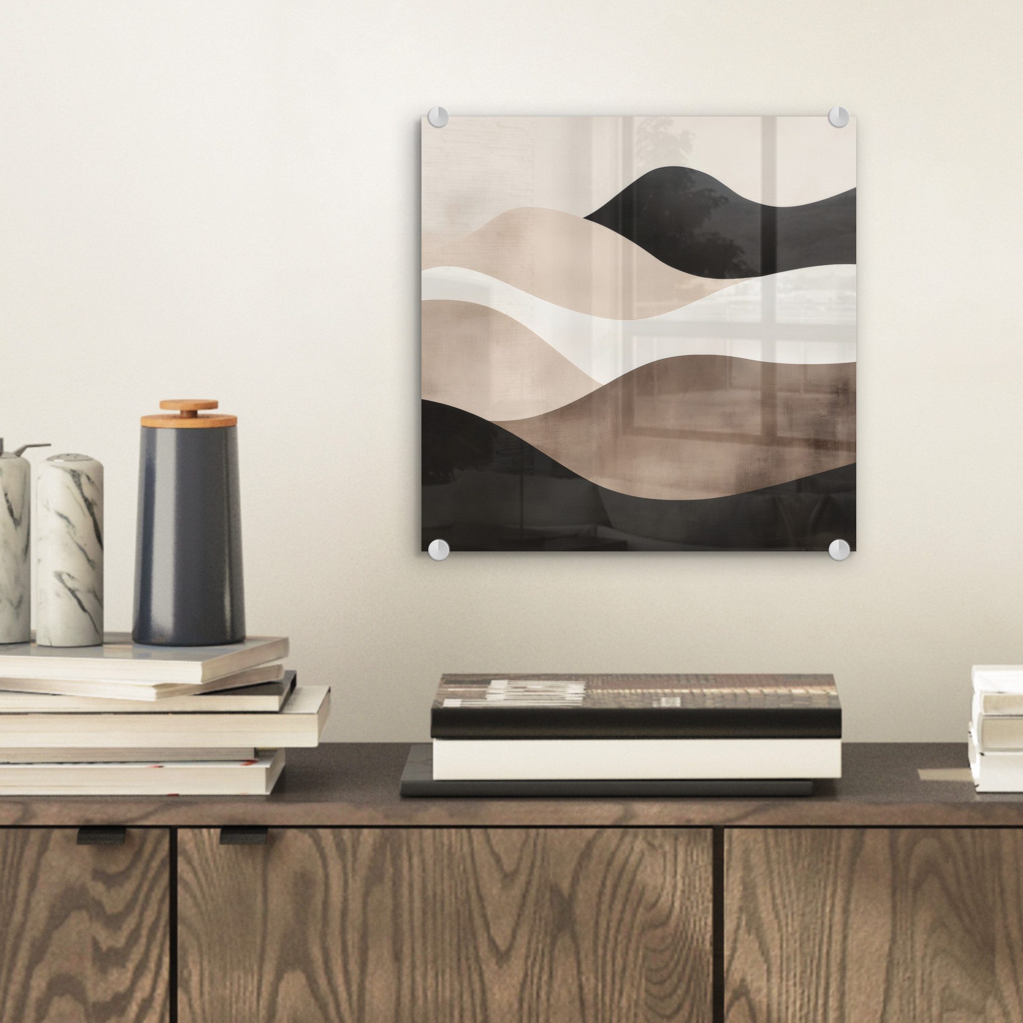 MuchoWow Acrylglasbild Abstrakt - Landschaft - günstig online kaufen