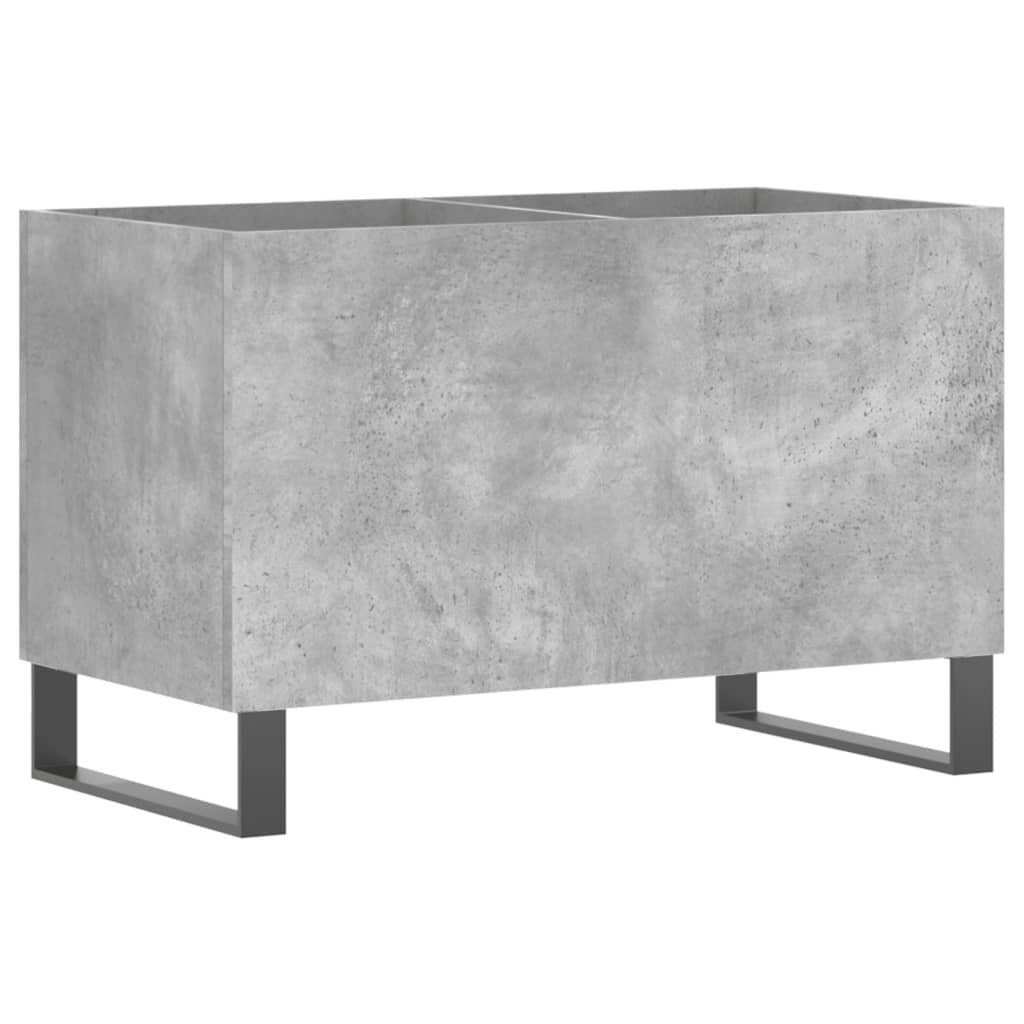 vidaXL Lowboard Plattenschrank Betongrau 74,5x38x48 cm Holzwerkstoff (1 St)