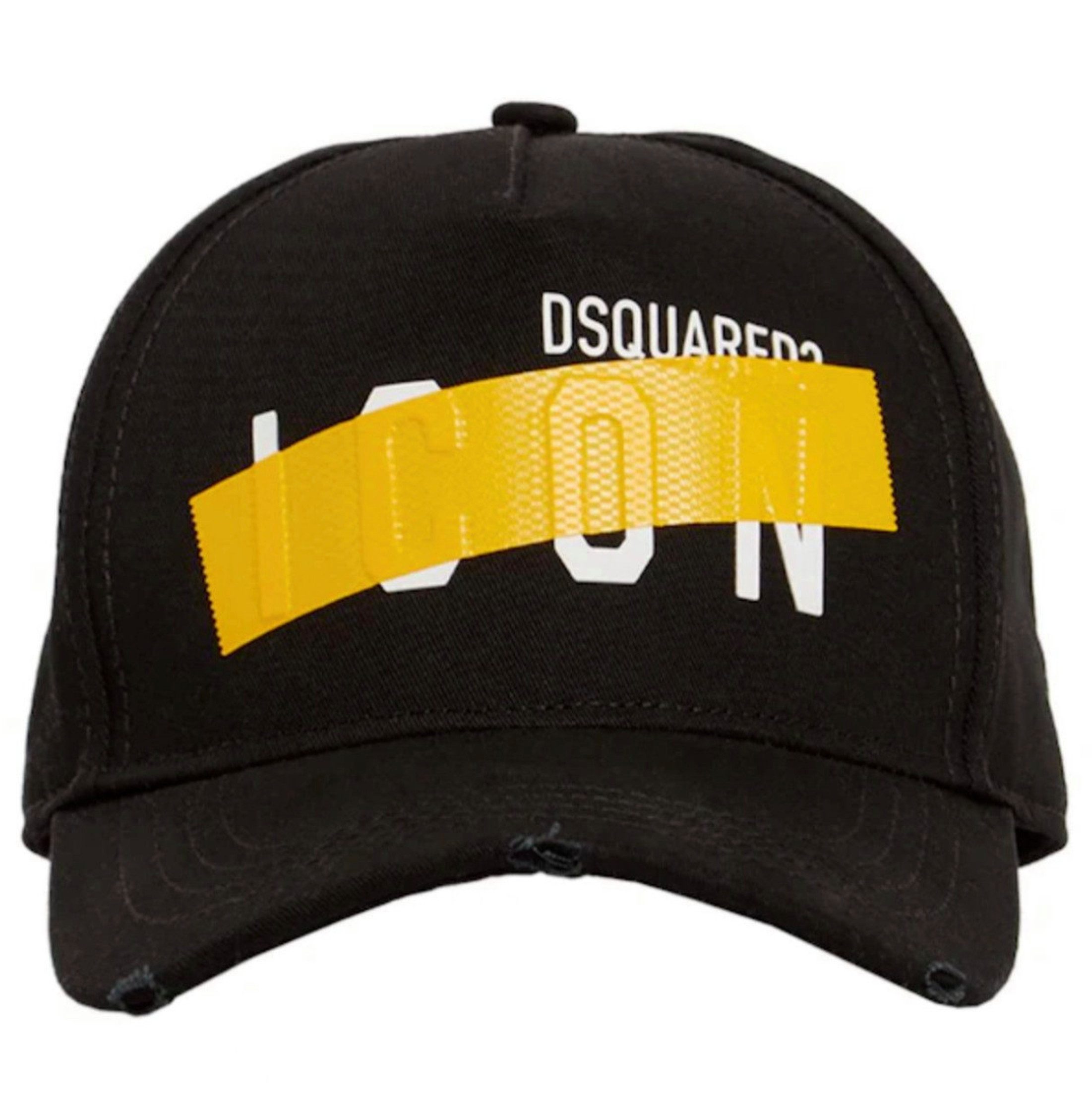 Dsquared2 Baseball Cap Icon Cap Kappe Hidden Swipe Tape Basebalkappe Taped günstig online kaufen