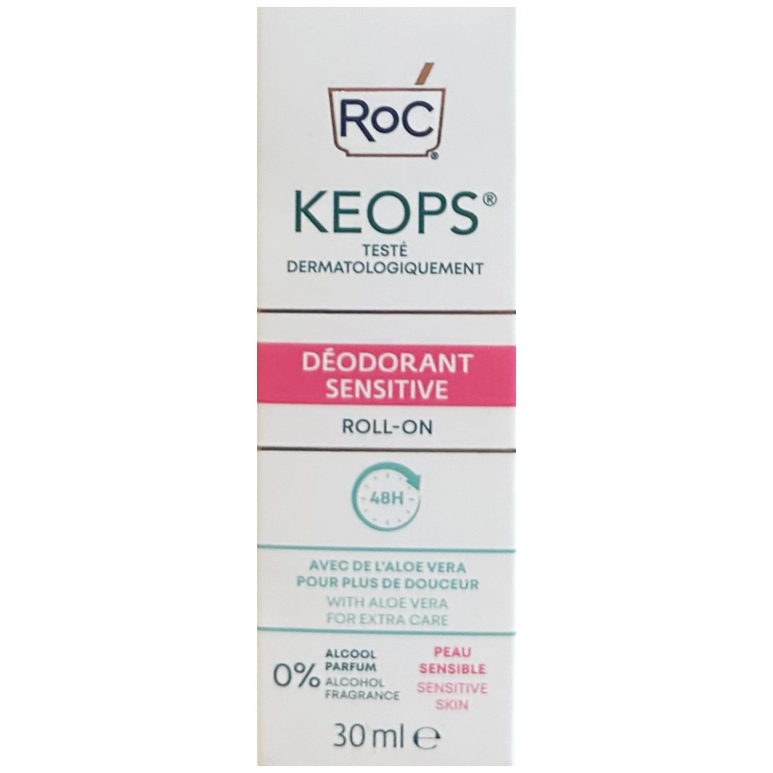 Roc Deo-Roller Keops Deo Roll-On - Sensitive Skin